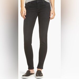 Kut from the Kloth Donna Skinny Jeans- Black Size -10
